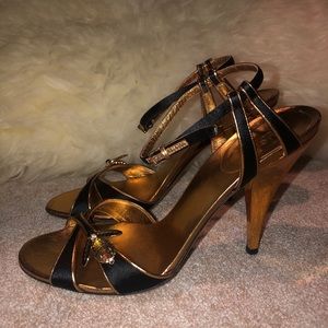 Vintage GUCCI Sand Pelle S Cuoio Margaux Calf